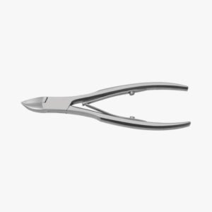 Corner Nipper / Eckenzangen Smooth Square Handle Concave Cut