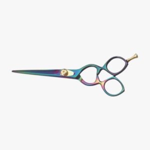 Professional Barber Scissor One Blade Razor Edge with PVD Coating