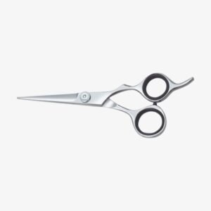 Professional Barber Scissor Three Ring Thumb Moveable / Razor Edge with PVD Coating