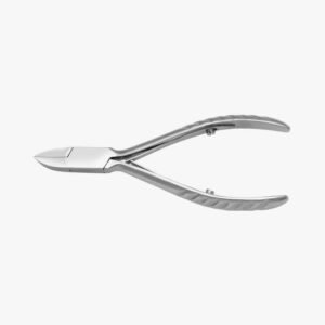 Corner Nipper / Eckenzangen Grooved Handle Concave Cut